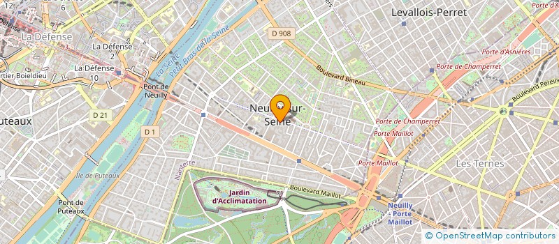 localisation de l'entreprise ASSOC PATRONAGE LAIQUE NEUILLY SURSEINE à NEUILLY-SUR-SEINE