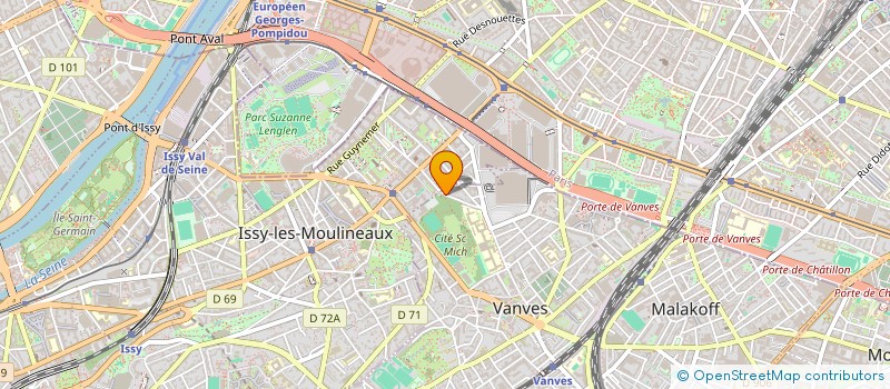 localisation de l'entreprise ASSOC PAULE BABE à VANVES