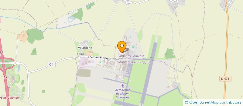 localisation de l'entreprise ASSOC PERSON AVIAT CIVILE & METEO 77 à MOISSY-CRAMAYEL