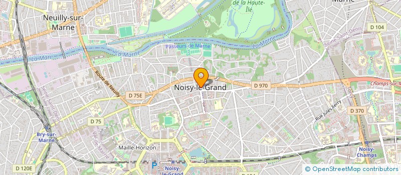 localisation de l'entreprise ASSOC PERSONNEL TERRITOR ETABLIS PUBLICS à NOISY-LE-GRAND