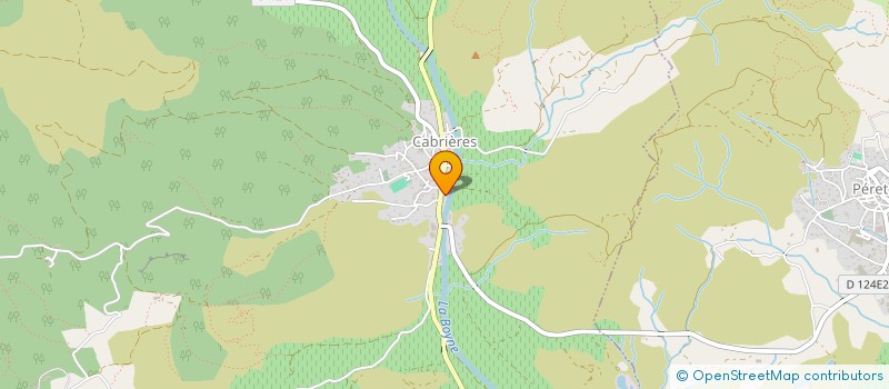 localisation de l'entreprise ASSOC PETITS SPORTIFS ECOLE NEBIAN USEP  NEBIAN