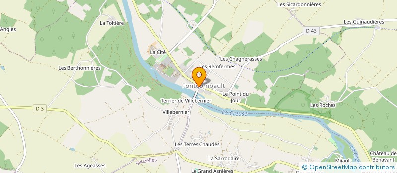 localisation de l'entreprise ASSOC PETRUS A STELLA à FONTGOMBAULT