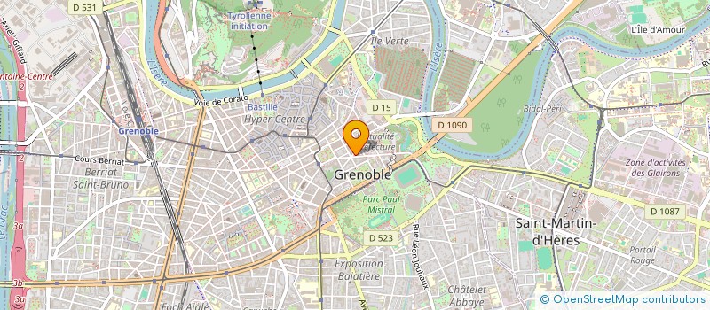 localisation de l'entreprise ASSOC PIERRE TERMIER à GRENOBLE