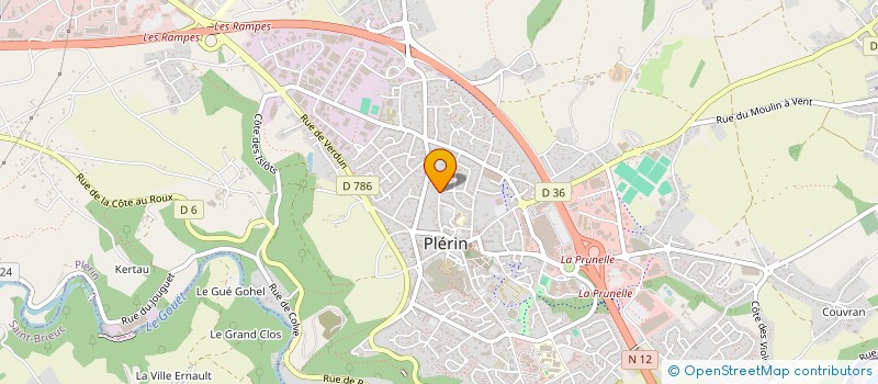 localisation de l'entreprise ASSOC PLERIN ART CHOREGRAPHIE à PLERIN