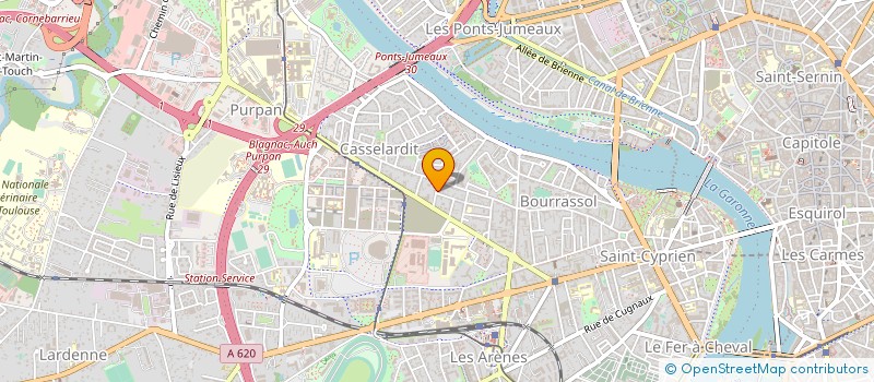 localisation de l'entreprise ASSOC POLITHEIA CITOYENNETE PSYCHANALYSE à TOULOUSE
