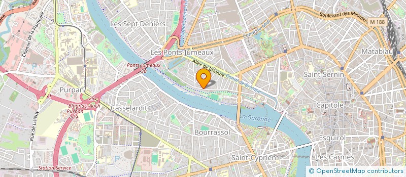 localisation de l'entreprise ASSOC POUR APPROCHE CONSCIENCE DE SOI à TOULOUSE