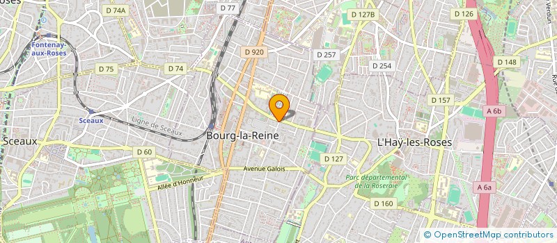 localisation de l'entreprise ASSOC POUR COLLOQUES SUR L ENVIRONNEMENT à BOURG-LA-REINE