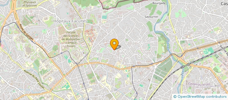 localisation de l'entreprise ASSOC POUR DEVELOPPEMENT DE LA MUSIQUE à MONTPELLIER
