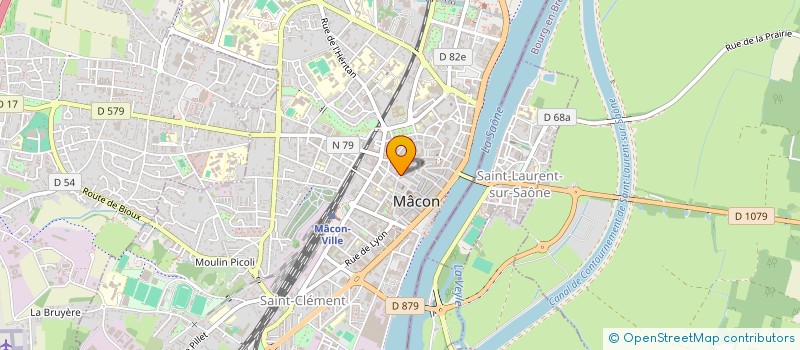 localisation de l'entreprise ASSOC POUR ENSEIGNEMENT ET FORMATION DES TRAVAILLEURS IMMIGRES ET LEURS FAMILLES DE S ET LOIRE - ESPACE FORMATION 71 à MACON
