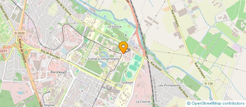 localisation de l'entreprise ASSOC POUR GALA DES INGENIEURS ORLEANS à ORLEANS