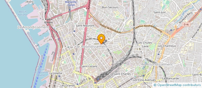 localisation de l'entreprise ASSOC POUR L INFORMATIQUE A MARSEILLE à MARSEILLE