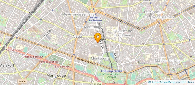 localisation de l'entreprise ASSOC POUR LA COMMUNICATION EN LANGUE FRANCAISE CODEE   AC2  PARIS