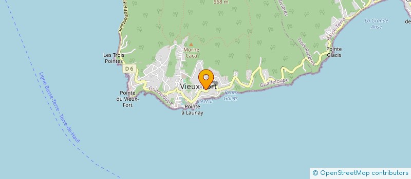 localisation de l'entreprise ASSOC POUR LA DEMOCRATISATION NUMERIQUE à VIEUX-FORT