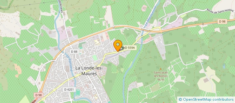 localisation de l'entreprise ASSOC POUR LA DIFFUSION D'INFO MAGAZINES  LA LONDE LES MAURES