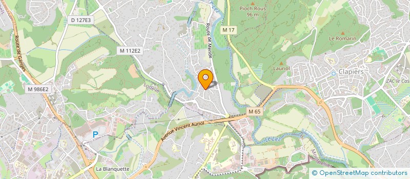 localisation de l'entreprise ASSOC POUR LA DIFFUSION DE L'INFORMATION  MONTFERRIER-SUR-LEZ