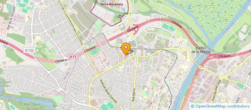 localisation de l'entreprise ASSOC POUR LA MUSIQUE ART ET CULTURE à ANGERS
