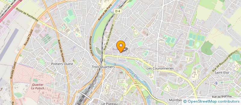 localisation de l'entreprise ASSOC POUR LA RECHERCHE DU TOP NIVEAU  BUXEROLLES