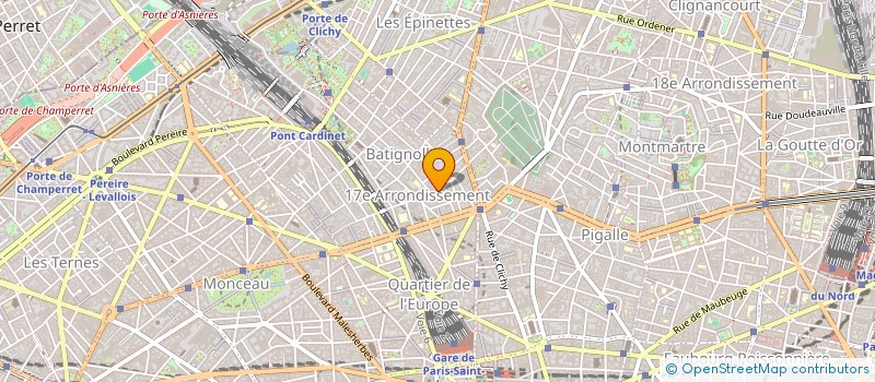 localisation de l'entreprise ASSOC POUR LA REINSERTION PROFESSION  PARIS