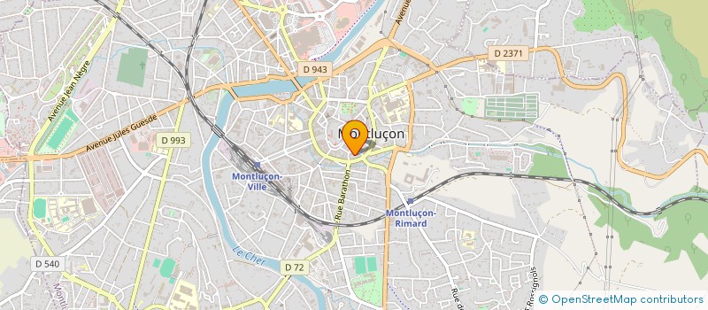 localisation de l'entreprise ASSOC.POUR LE DEVELOPPEMENT DES LOISIRS  LAVAULT-SAINTE-ANNE