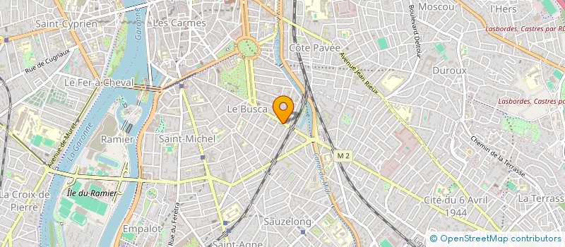 localisation de l'entreprise ASSOC POUR LE MUSEE RESISTANCE J PHILIPP à TOULOUSE