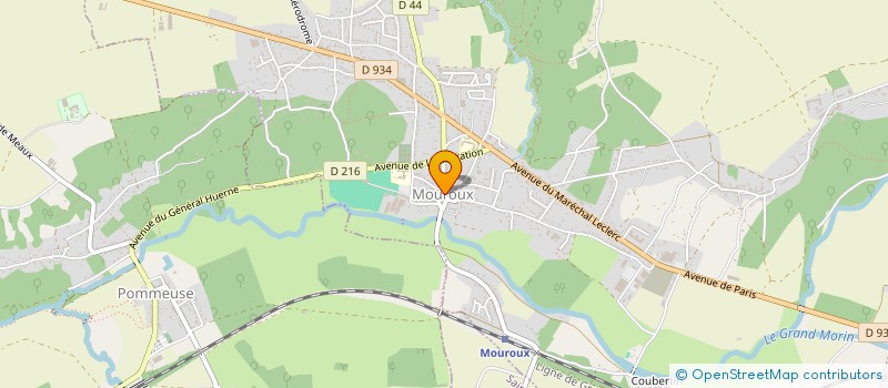 localisation de l'entreprise ASSOC POUR LE PROGRES SOCIAL DE MOUROUX à MOUROUX