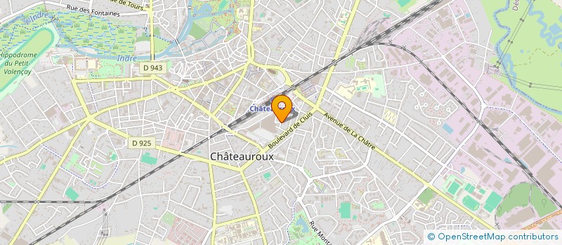 localisation de l'entreprise ASSOC POUR LES EMPLOIS A DOMICILE à CHATEAUROUX