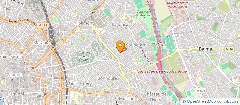 localisation de l'entreprise ASSOC POUR PROMOTION DEFENSE CHASSE AUX CHIENS COURANTS à TOULOUSE