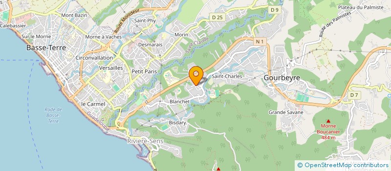 localisation de l'entreprise ASSOC POUR PROTECTION ENFANCE à GOURBEYRE