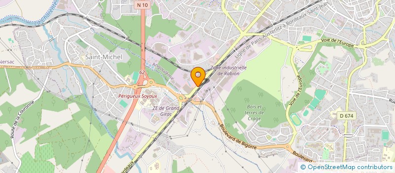localisation de l'entreprise ASSOC POUR TRANSPORT PUBLIC à ANGOULEME