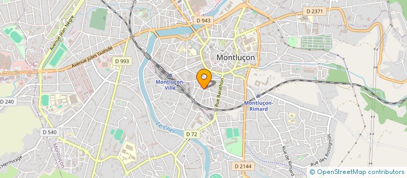 localisation de l'entreprise ASSOC POUR UN MEILLEUR INVESTISSEMENT à MONTLUCON