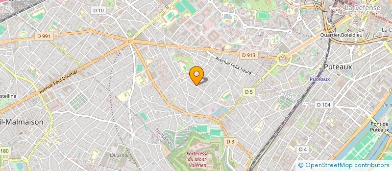 localisation de l'entreprise ASSOC PR PROMO ET UTILISAT INFORMATIQUE à NANTERRE