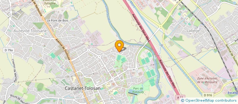 localisation de l'entreprise ASSOC PRESSE AGRICOLE DE MIDI PYRENEES à CASTANET-TOLOSAN