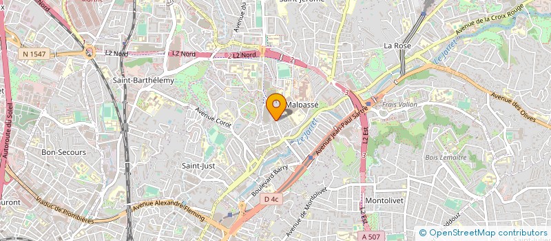 localisation de l'entreprise ASSOC PREVENTION JEUNESSE à MARSEILLE