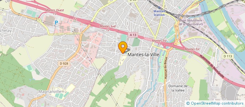 localisation de l'entreprise ASSOC PREVENTION SPECIAL AGGLO MANTAISE à MANTES-LA-VILLE