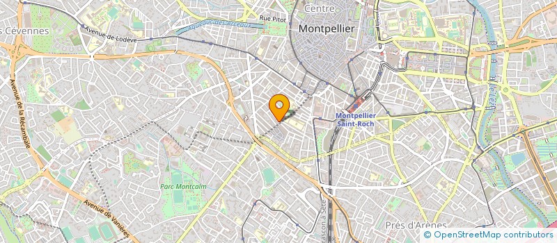 localisation de l'entreprise ASSOC PROFORTECH à MONTPELLIER