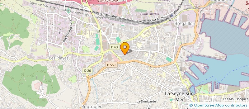 localisation de l'entreprise ASSOC PROGRESS à LA SEYNE-SUR-MER