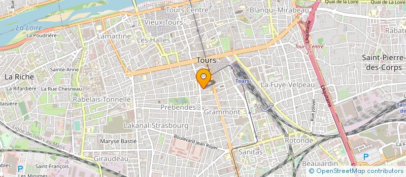 localisation de l'entreprise ASSOC PROMOT ACTION EN FAVEUR MERE ISOLE à TOURS