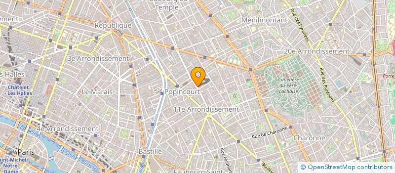 localisation de l'entreprise ASSOC PROMOTION DE L'ART ET DIVERTISSEME  PARIS