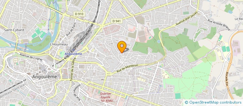 localisation de l'entreprise ASSOC PROMOTION DE L'EXPRESSION LIBRE à ANGOULEME