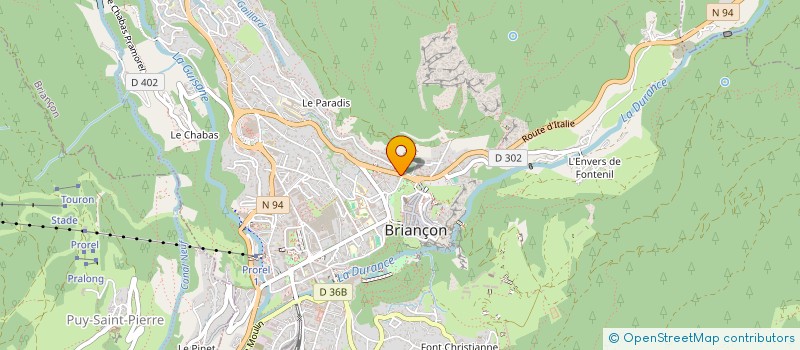 localisation de l'entreprise ASSOC PROMOTION DU PATINAGE ARTISTIQUE  BRIANCON