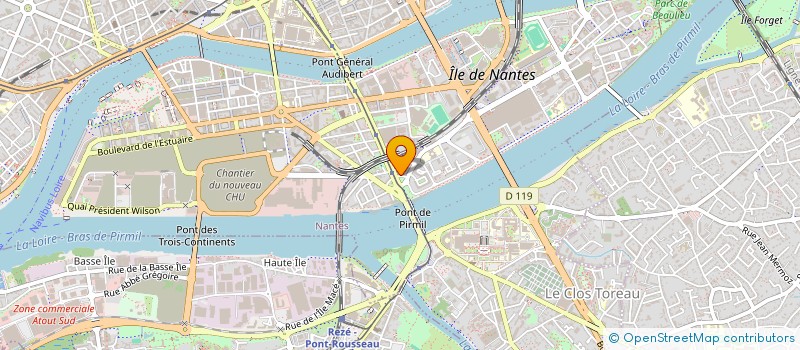 localisation de l'entreprise ASSOC PROMOTION METIERS ART PAYS LOIRE à NANTES