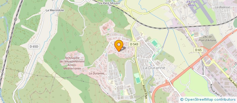 localisation de l'entreprise ASSOC PROMOTION TECHN INFORM ADMINISTRA à AIX-EN-PROVENCE