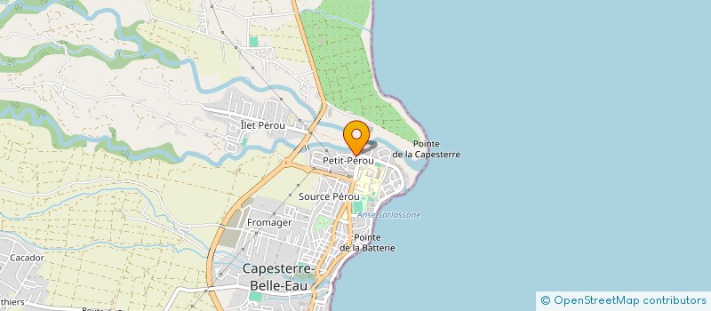 localisation de l'entreprise ASSOC PROP RESID PIERRE TAVERNIER à CAPESTERRE-BELLE-EAU