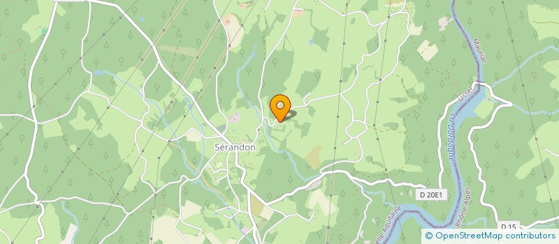 localisation de l'entreprise ASSOC PROPRIETAIRES DE MONANGE &ENVIRONS  SERANDON