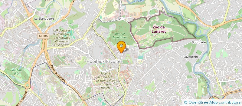 localisation de l'entreprise ASSOC PROTESTANTE DE RADIO TELEVISION à MONTPELLIER