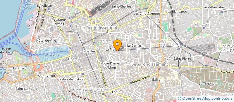 localisation de l'entreprise ASSOC PROVENCE LANGUEDOC à MARSEILLE