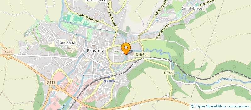 localisation de l'entreprise ASSOC PROVINOISE DE TIR A LA CIBLE à PROVINS