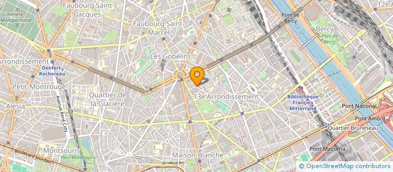 localisation de l'entreprise ASSOC PSY 13  PARIS