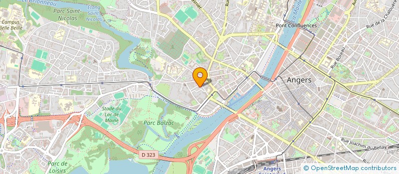 localisation de l'entreprise ASSOC PSYCHO SUJET  VIEILLISSANT à ANGERS