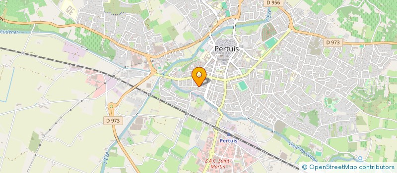 localisation de l'entreprise ASSOC RAOUL BAUDRU  PERTUIS